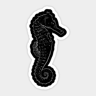 Seahorse, animal, wildlife, nature lover Sticker